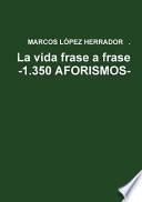 Libro SPA-VIDA FRASE A FRASE -1350 A