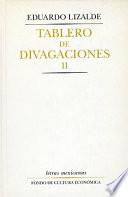 Libro Tablero de divagaciones