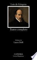 Libro Teatro completo