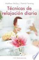 Libro Técnicas de relajación diaria