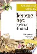 Libro Tejer tiempos de paz