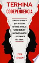 Libro Termina la codependencia