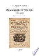 Libro Textos Divulgativos Franceses (1736 -1748)