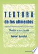 Libro Textura de los alimentos