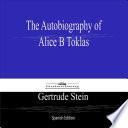Libro The Autobiography of Alice B Toklas (Spanish Edition)