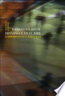 Libro Todo lo sólido se desvance en el aire