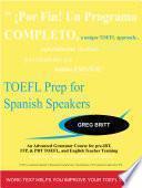 Libro TOEFL Prep for Spanish Speakers