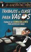 Libro Trabajos de clase para vagos