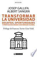 Libro Transformar la Universidad