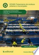 Libro Tratamiento de residuos urbanos o municipales. SEAG0108