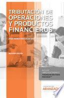Libro Tributación de operaciones y productos financieros