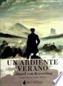 Libro Un ardiente verano