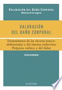 Libro Valoración del daño corporal. Traumatismos de las vísceras toracoabdominales y del sistema endocrino. Perjuicio estético y del dolor