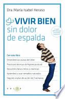 Libro Vivir bien sin dolor de espalda