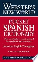 Libro Webster's New World Pocket Spanish Dictionary